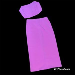 SINCERELY JULES 2 Piece crop top corset & matching pencil skirt